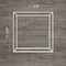 Ekena Millwork Small Fairplay Decorative Fretwork Wall Panels in Architectural PVC, 11 3/8"W x 11 3/8"H x 3/8"T WALP12X12FPY - alternate 6